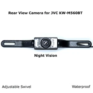 New Rear View Camera Backup License Plate Night for JVC KW-M560BT KWM560BT - Picture 1 of 2