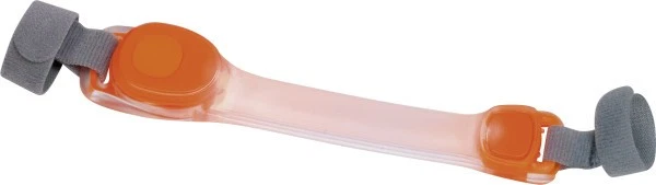 Nobby LED Klettband Flash orange für Halsband oder Geschirr Hundeleuchthalsband