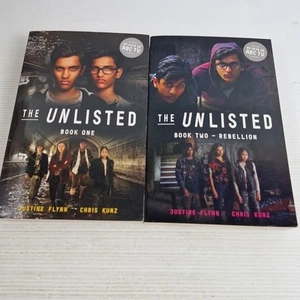 The Unlisted Book One And Two Rebellion By Justine Flynn, Chris Kunz (... - Picture 1 of 14