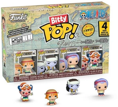 Funko Bitty POP!: One Piece - Paquete de 4 figuras de vinilo Nami [juguete nuevo], paquete de 4, Coll Foto 1 de 4