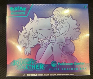 Pokemon TCG Journey Together Pokemon Center Elite Trainer Box PC ETB New Sealed - Picture 1 of 5