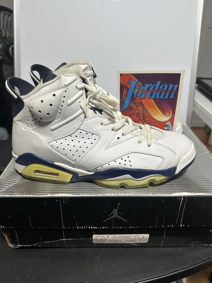 Talla 9.5 - Air Jordan 6 Retro 2000 Midnight Navy *LEER DESCRIPCIÓN* Foto 1 de 4