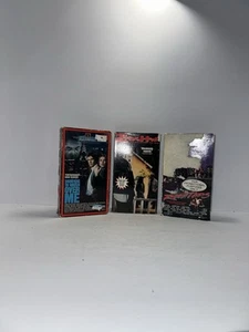 Lot of 3 Action Thriller VHS Movies โ 80s & 90s Gritty Suspense Classics - Picture 1 of 4