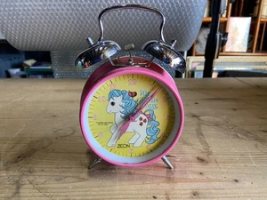 Vintage My Little Pony Novelty Alarm Clock Hasbro Industries Ltd 1986 Zeon Rare - Picture 1 of 6