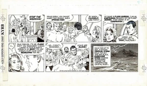 GRAY MORROW - Original Flash Board Gordon Sunday 28.04.1991 - Bild 1 von 1