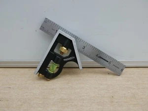 SWANSON SC130 PRECISION MADE 6" 15CM POCKET COMBINATION SQUARE - Picture 1 of 1