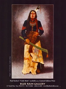 PAUL SURBER Art Gallery Exhibit ~ Little Robe ~ VINTAGE PRINT AD ~ 1999 - Picture 1 of 1