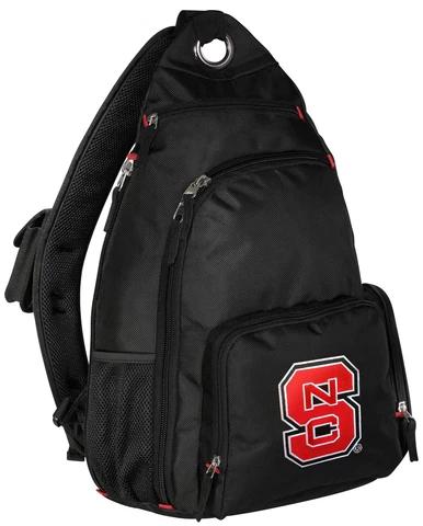 NC State Single Strap Backpack COMFORTABLE NC STATE CROSS BODY MONO STRAP BAG! Cover