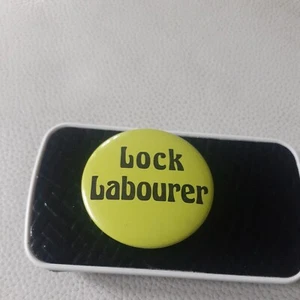 Lock Labourer Vintage badge - Picture 1 of 3