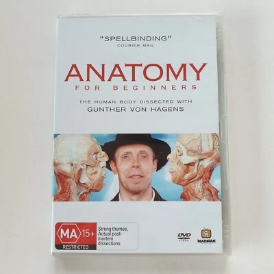 Anatomy For Beginners (DVD, 2005, 2-Disc) PAL Region Free (Gunther Von Hagens) - Image 1 of 4
