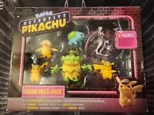 Detective Pikachu Multi Pack Figure Set Pikachu, Bulbasaur, Mewtwo, Psyduck 