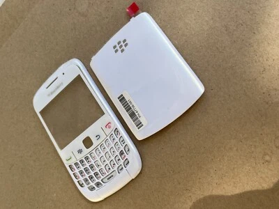 Funda Carcasa Original Blackberry 8520 Blanca Foto 1 de 4