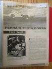 Ferrari#33 Article Track Report 1957 Ferrari Testa Rossa 7 page