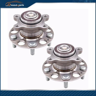 Pair Rear Wheel Bearing Hub Fits 2006-2009 2010 2011 2012 Honda Civic GX Hybrid Foto 1 de 4