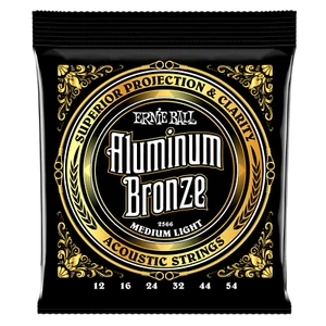 Cuerdas para guitarra acústica Ernie Ball medianas aluminio bronce P02566 - Imagen 1 de 2