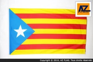 BANDERA de CATALUÑA ESTELADA BLAVA 150x90cm - BANDERA CATALANA INDEPENDENTISTA – - Picture 1 of 2