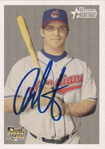 RYAN GARKO CLEVELAND INDIANS SIGNED 2006 CARD SAN FRANCISCO GIANTS TEXAS RANGERS - Picture 1 of 1