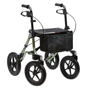 Leichtgewicht-Rollator TAiMA XC Außenbereich faltbar mit Soft-PU-Bereifung - Bild 1 von 4