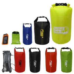 Lightweight Waterproof Dry Bag Set 1L, 2L, 5L, 10L - Stuff Sack Beach Storage - Picture 1 of 19