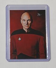 Jean-Luc Picard Limited Edition Artist Signed “Star Trek” Trading Card 1/10