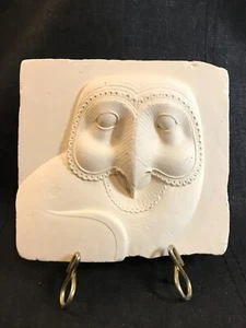 MMOA Ägyptische Kunst Replik Plakette 400-30 v. Chr. Gesicht der Eule Hieroglyphe - Bild 1 von 11