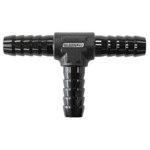 Aeroflow AF64-4205BLK Aluminium T Piece 10mm / 3/8" Black Tee Piece AF64-4205BLK - Picture 1 of 1