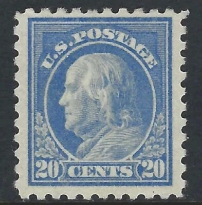 US Scott # 438 - Mint OG VLH - PSE Graded VF 80                           (P-17) - Image 1 of 3