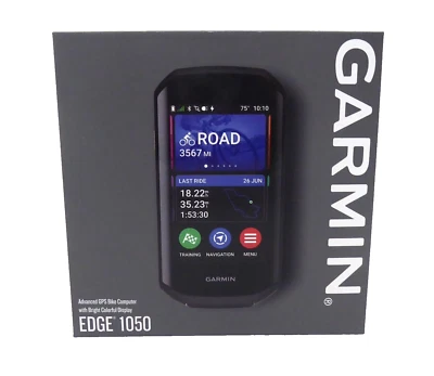 Garmin Edge 1050 GPS Premium Cycling Computer Vivid Color Display - Image 1 of 3