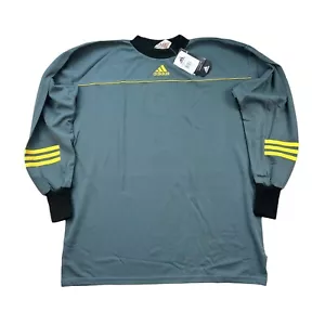 adidas vintage Torwart Trikot Gr. L #1 NEU goalkeeper Shirt jersey 90er GK 2002 - Picture 1 of 3