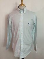 NWT Brooks Brothers Non Iron Maroon Check Point Collar Shirt 18 