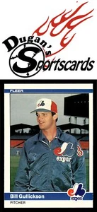 1984 Fleer #276 Bill Gullickson - Picture 1 of 2