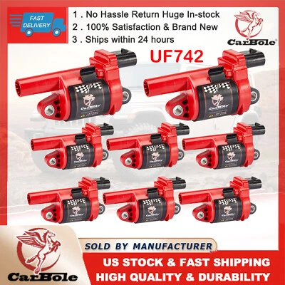 8PCS Ignition Coil Bobinas For 2015 2016 2017 2018-2022 Chevrolet Suburban 5.3L - Image 1 of 4