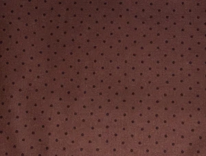 By 1/2 Yd "Sedona Skies" by Thimbleberries Brown on Brown Polka Dots BTHY Fabric - Picture 1 of 3