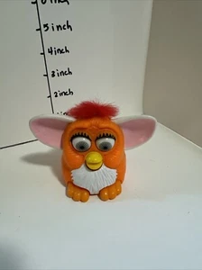 Vintage 1998 McDonald’s McFurby Series 4 Orange With Red Hair #3 - Picture 1 of 5