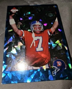 John Elway 1993 Collectors Edge First Edition Cracked Ice Card Mint Condition! - Picture 1 of 8