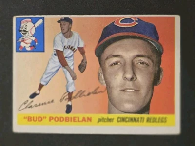 1955 Topps Bud Podbielan VG #153 - Image 1 of 2
