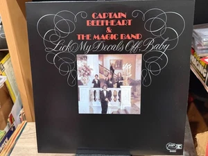 CAPTAIN BEEFHEART & HIS MAGIC BAND   LICK MY DECALS OFF, BABY VINYL RECORD LP - Picture 1 of 4