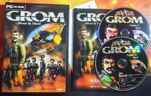 GROM Terror in Tibet PC CD-ROM Windows Retro Juego 2 Disco CIB con Manual - Imagen 1 de 4