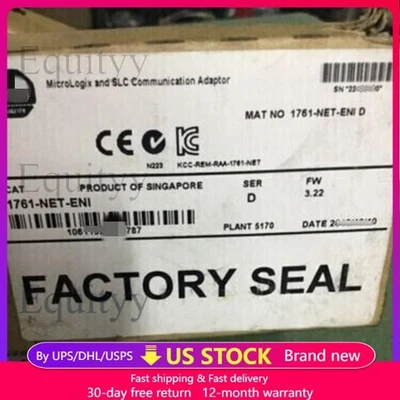 1761-NET-ENI MICROLOGIX AND SLC COMMUNICATION NEW FedEx or DHL - Image 1 of 4