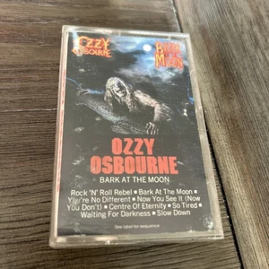 Ozzy Osbourne - Bark At The Moon Cassette Tape 1983 CBS Records Great Condition - Picture 1 of 5
