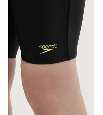 SPEEDO JUNIOR SWIM MEN JAMMER HOUSTON NEGRO S-26 PULGADAS 8BS96816895 UPF 40+ - Imagen 1 de 4