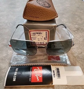 š„ OCCHIALI DA SOLE NUOVI AUTENTICI RAY BAN SQUARE RB 1971 9149/AD TAGLIA:54-19-145 - Foto 1 di 12