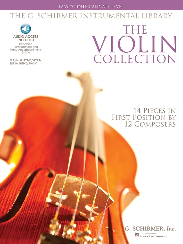 Violin Collection Easy to Intermediate Classical Sheet Music Book & Online Audio - Image 1 of 1