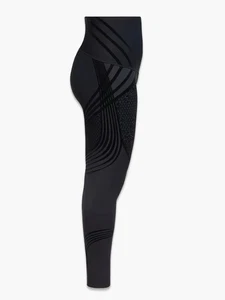 Savage X Fenty Special FX High-Waist Leggings Velvet Women 8 Black - Picture 1 of 12