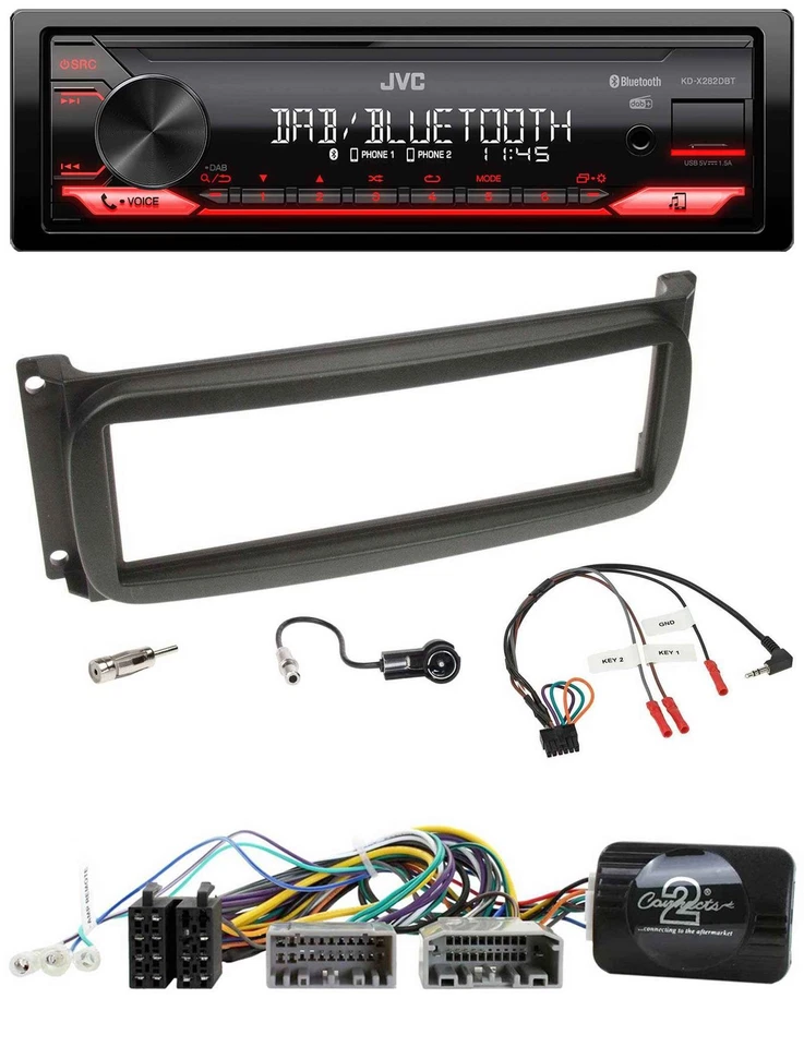 JVC Bluetooth USB DAB Lenkrad Autoradio für Chrysler Dofge RAM ab 2002 - Bild 1 von 4