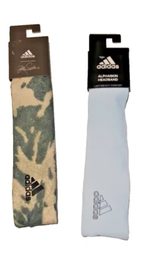 Adidas Unisex Zoe Saldana Verde y Alphaskin Diadema Azul Lote De 2 Foto 1 de 3