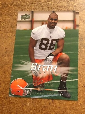 2008 Upper Deck Football # 273 Star Rookie Martin Rucker RC - Image 1 of 4