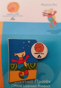 PROTEAS PARALYMPISCHES MASKOTTCHEN ATHEN 2004 OLYMPISCHE PIN - Bild 1 von 1