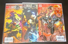 WAR OF KINGS (2009 Marvel) -- #1 2 3 4 5 6 + Extras -- FULL Series / Set