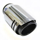 Universal Car Exhaust Tip Trim Pipe Tail Muffler Chrome Stainless Steel